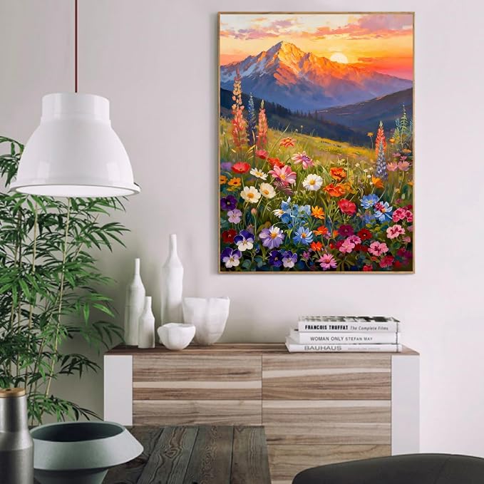 Clendo Landscape Paint by Numbers Kit - Image 4