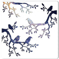 GORGECRAFT Tree Stencil Template Bird Large 11.8x11.8 Inch Reusable Birds on by GORGECRAFT
