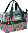 Art Storage Bag, Removable base plate, Open-top Tote by JLDTOP