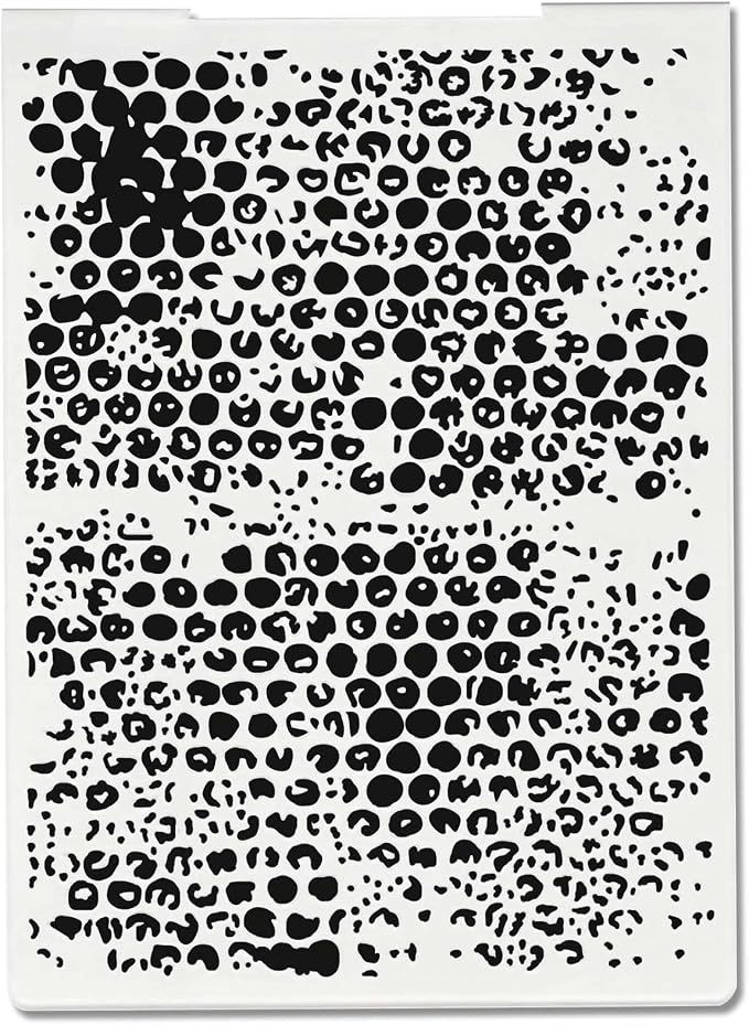 Threetols Dot Embossing Folder, Bubble Background Embossing Folder - Image 2