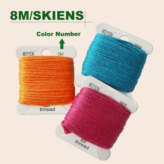 400+Pcs String Bracelet Making Kit, Friendship Bracelet String Kit - Image 4