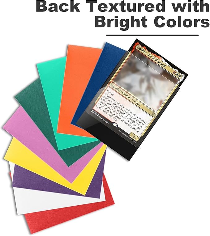 Standard MTG Card Sleeves 500 Pack, Sturdy Card Protectors Sleeves Matte Back - Image 5