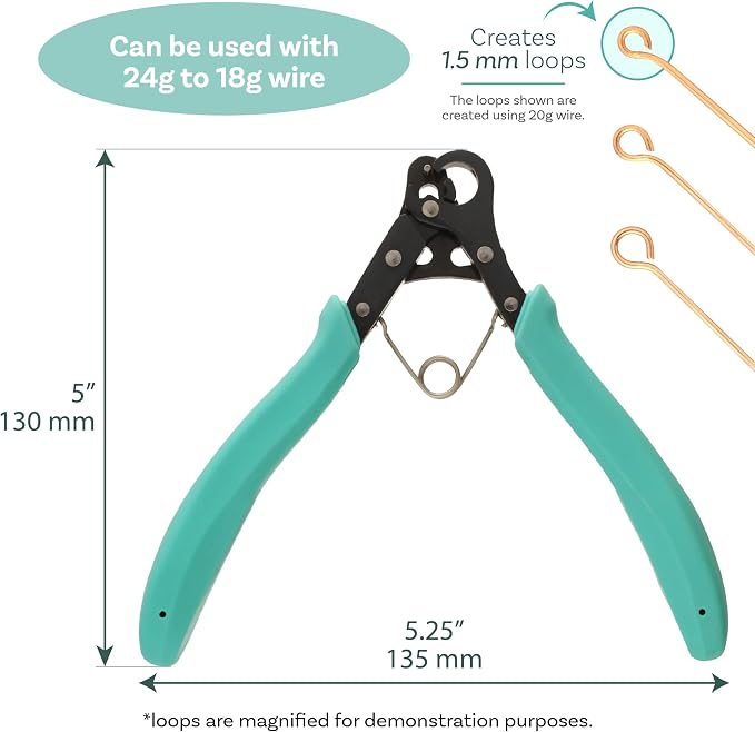 The Beadsmith Vintaj One Step Looper | Create and Trim Consistent 1.5 mm Loops - Image 3