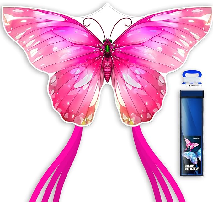 SGftre Butterfly Kite for Boys and Girls Easy Flight Hand Kites Perfect Outdoor by SGftre