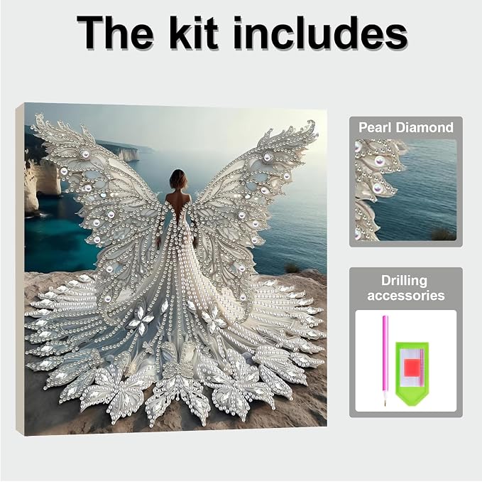POETRYDRAW Pearl Diamond Art Painting Kit - Image 7