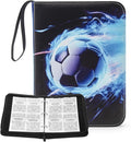 Card Binder – 400 Capacity, Zippered Trading Card Holder by Unknown