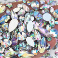1000pcs Crystal AB Rhinestones for Crafts, Face Gems Jewels Art for DIY Costume by UYTRDVG