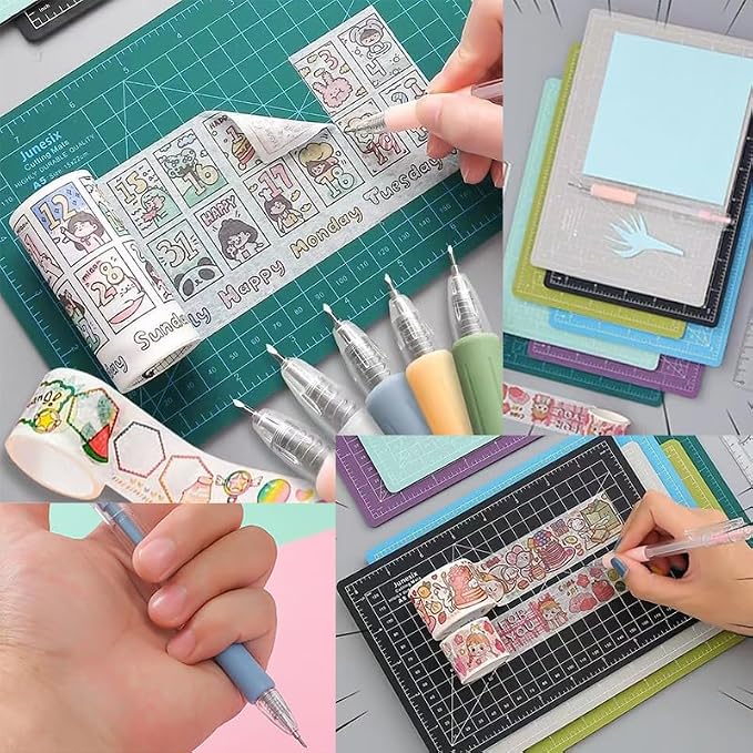 6 Pieces Art Cutting Tools Knife Pen Craft Paper Cutter Pen Carving Tools - Image 7