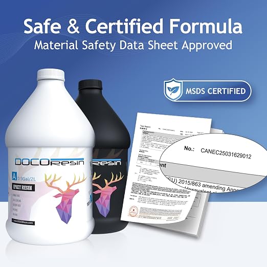 FDA Compliant Food Safe Epoxy Resin 1 Gallon Kit - Image 4