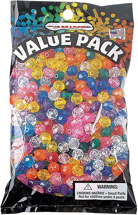 The Beadery 8mm Faceted Bead by Unknown