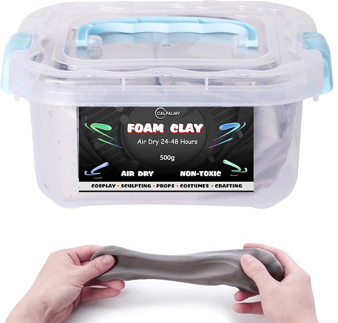 1.1lb Moldable Cosplay Foam Clay – High Density by CalPalmy