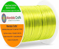 Mandala Crafts 22 Gauge Anodized Aluminum Craft Wire by MandalaCrafts