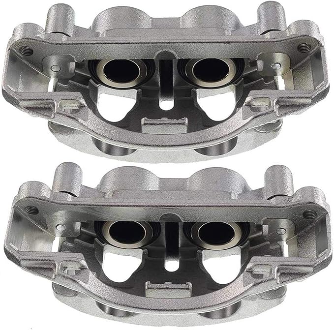 A-Premium Front Disc Brake Caliper Assembly with Bracket Compatible with Select Chevy and GMC Models - Silverado 2500 HD/3500 HD 2011-2019, Sierra 2500 HD/3500 HD 2011-2019, Suburban 3500 HD 2016-2019
