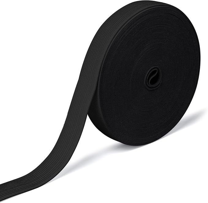 Elastic Band for Sewing, 3/4 Inch x 12 Yard High Elasticity Sewing Elastic by Airisoer