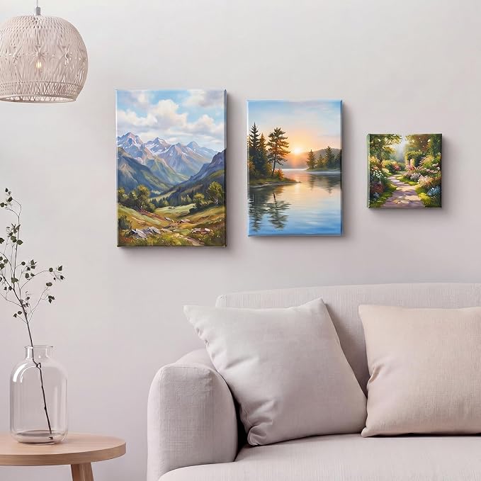 Moinchore 100 Pcs Mini Canvases - Image 3