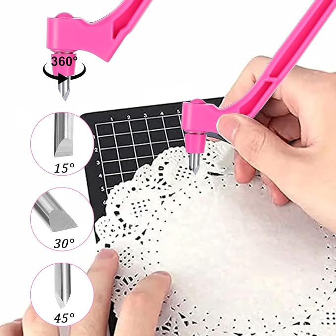 Craft Cutting Tools, 360 Degree Rotating Craft Knife - Image 6