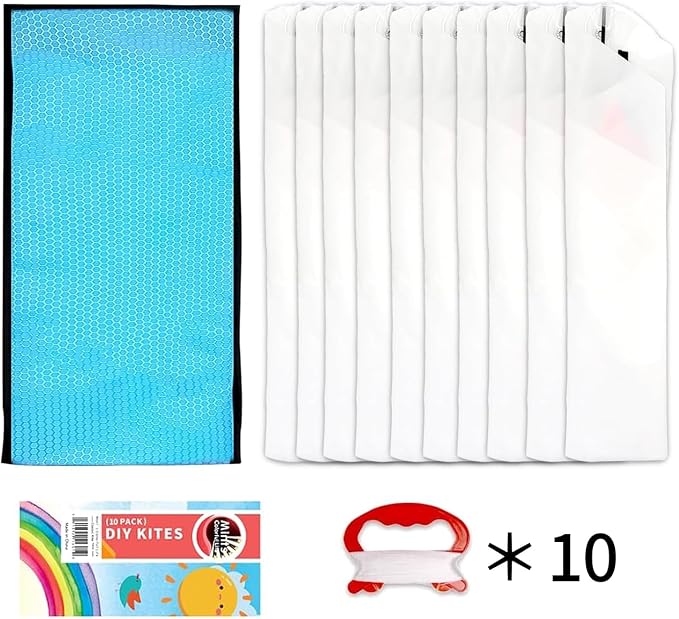 DIY Kites for Kids Kite Making Kit Bulk, Decorating Coloring Kite Party Pack - Image 2