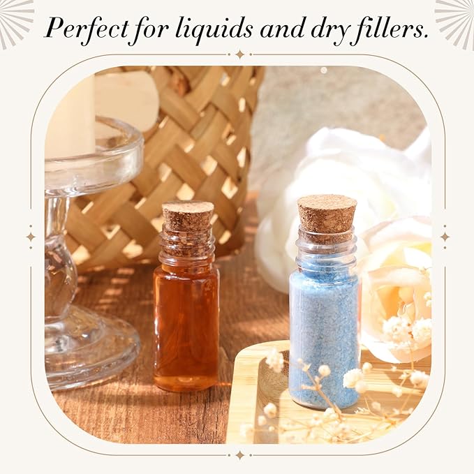 Bokon 25set 10ml Mini Plastic Bottles - Image 5