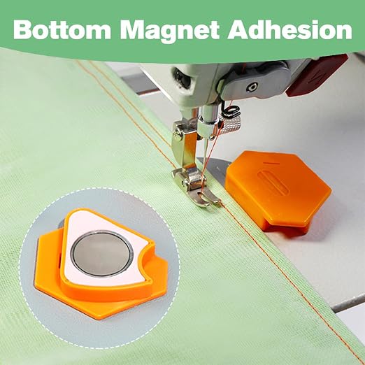 6 Pack Magnetic Seam Guide for Sewing Machine, Upgraded Multifunctional - Image 8