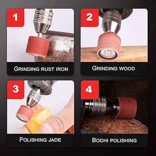 165pcs Rotary Tool Sanding Drums 180 grit,Sanding Drum Sander Bits Bands for Drill Accessories