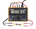 Extech 380460 Precision Milliohm Meter 110 VAC - 4-Wire Kelvin Clip, 0.1 mΩ Resolution, Large 0.7″ 1999-Count LCD, Portable Durable Field Housing