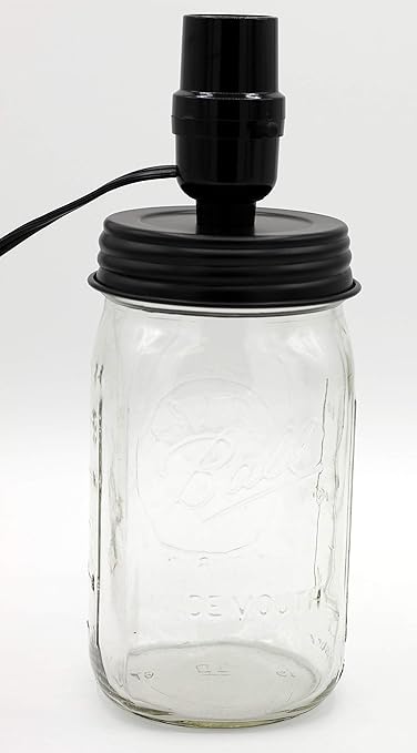 Creative Hobbies DIY Mason Jar Lamp Making Kit - Image 3
