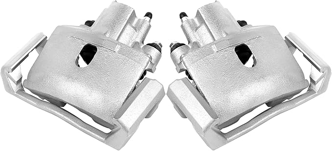 SCITOO Rear Brake Calipers With Bracket 18-B4836 18-B4837 Compatible For Chrysler Aspen 07-09, For Dodge Dakota/For Durango, For Dodge Ram 1500 02-10 For Dodge Ram 1500 Van 03 For Ram 1500 11-17