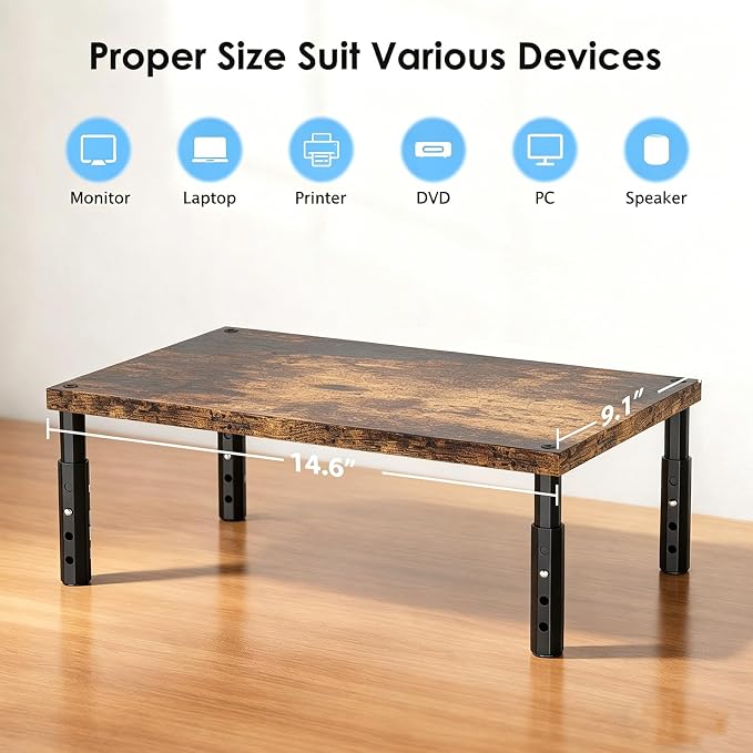 OPNICE Adjustable Monitor Stand Riser - Image 7