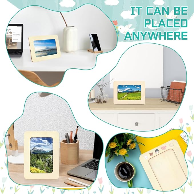VOKOY 40 Pack Wooden Picture Frames - Image 4