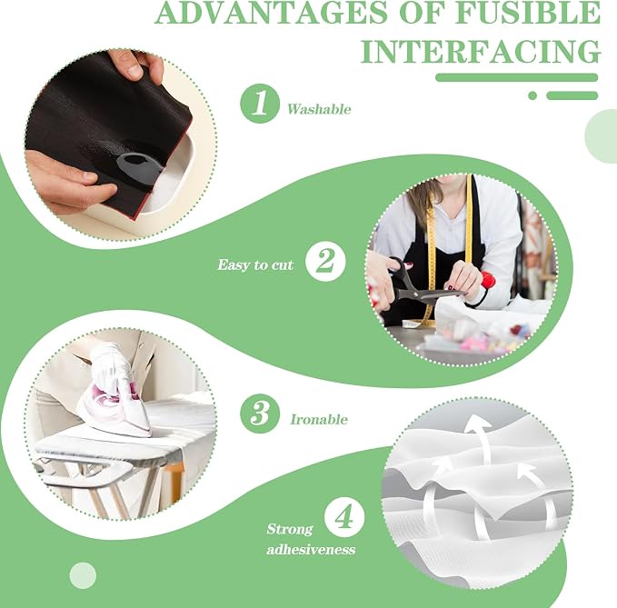 Medium Weight Interfacing Fabric - Image 3