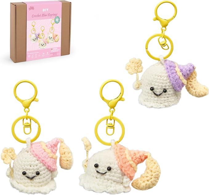 HOUSE CREATIVITY Crochet Keychain Kit by HouseCreativity