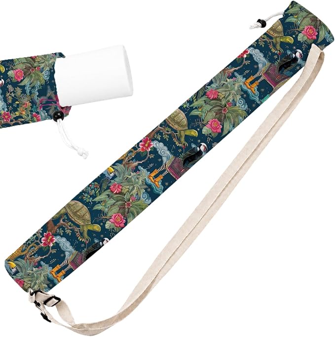 Exotic Jungle Forest Animal Mahjong Mat Bag by Unknown