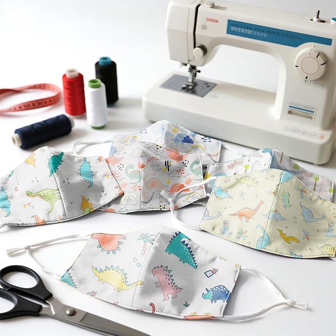 Aubliss 8pcs Fat Quarter Fabric Bundles 100% Cotton 20'' x 20'' Quilting Cotton - Image 4