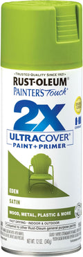 Rust-Oleum Painter's Touch 2X Ultra Cover Spray Paint, Satin Eden by Rust-Oleum