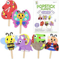 VKPI Make 6 Popstick Puppets Craft Kits by VKPI