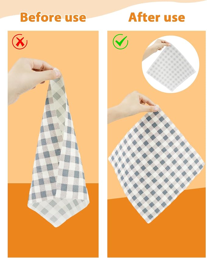 PLANTIONAL Medium Weight White Iron-On Non-Woven Fusible Interfacing: 16.5" x - Image 5