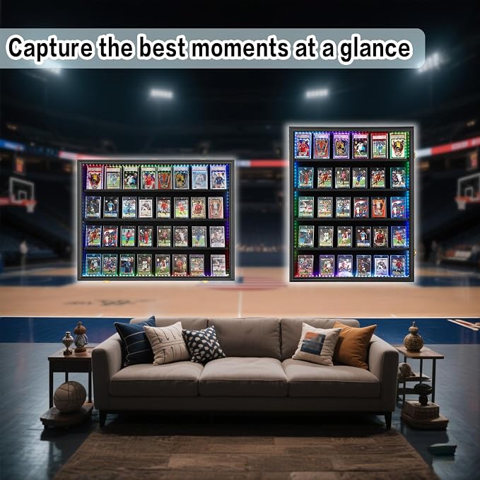 VERANI LED Baseball Card Display Case - Image 7