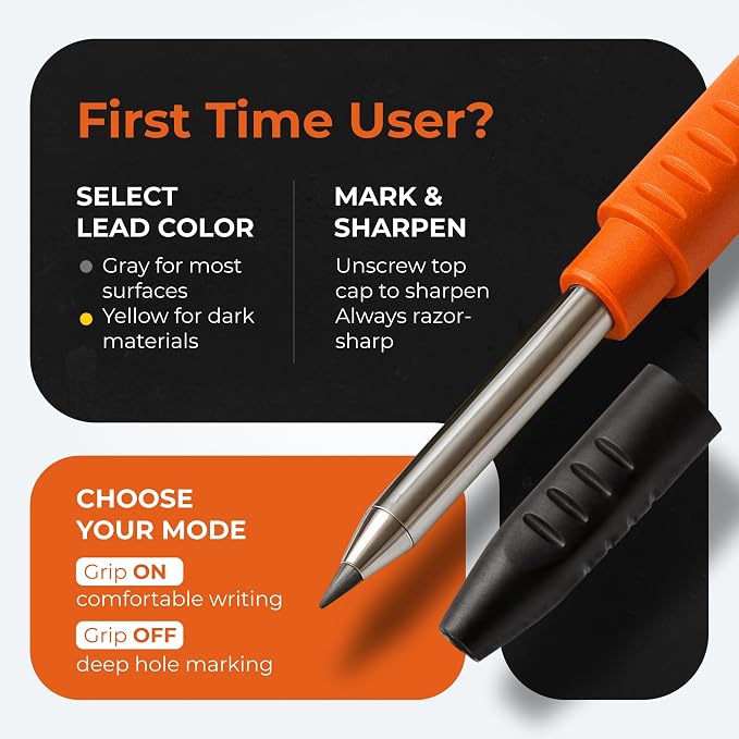 THORVALD New 3-in-1 Carpenter Pencils - Image 5