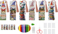 DYAIANGMU Gnome 6 Pcs Cross Stitch Bookmark Kit by Unknown