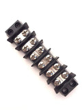 Marine Terminal Block 6 Circuit Nickel Plated Brass Quality 0113-10-3640-06 Dinkle 10 to 18 AWG Gauge 35A 600V