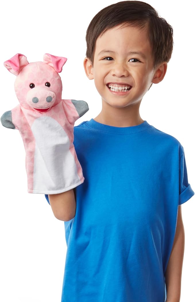 Melissa & Doug Barn Buddies Hand Puppets - Image 8