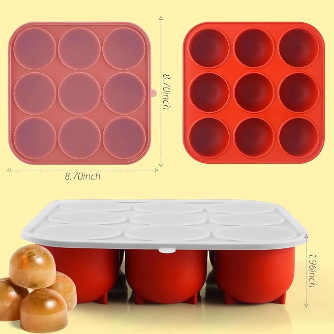 9-Cavity Silicone Frozen Dog Treat Mold - Image 2