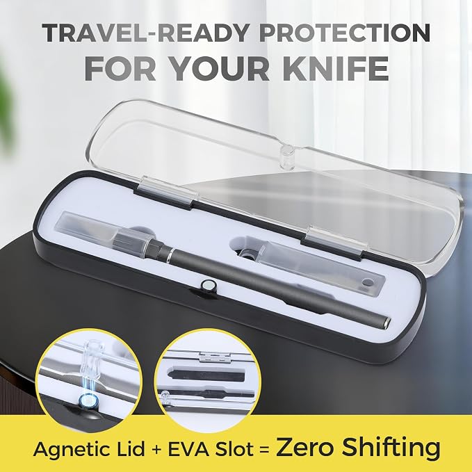 Exacto Knife Set, 10 Sharp #11 Hobby Knife Blades, Storage Case – - Image 5