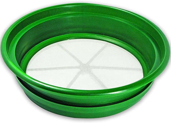 SE 13.25 Inch Wide Stackable Classifier Gold Prospecting Pan by SE