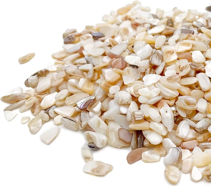 Crushed Shells for Crafts, Sea Shells for Kids DIY Art, Vase Fillers Table - Image 2