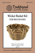 Traditional Craft Kits Wicker Basket Weaving Kit by TraditionalCraftKits