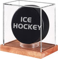 LITY Hockey Puck Display Case, No Assembly Required Acrylic Clear Holder by Unknown