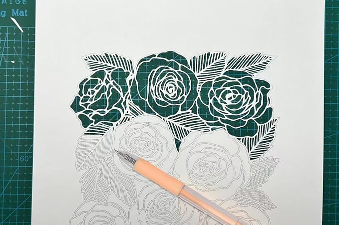 6 Pieces Art Cutting Tools Knife Pen Craft Paper Cutter Pen Carving Tools - Image 5