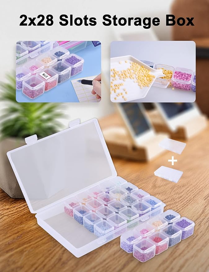 Ratukall 183PCS A4 Diamond Painting Light Pad Kit, Light Board - Image 6