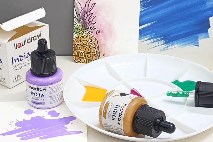 Liquidraw Waterproof Colored Drawing Ink - Image 4